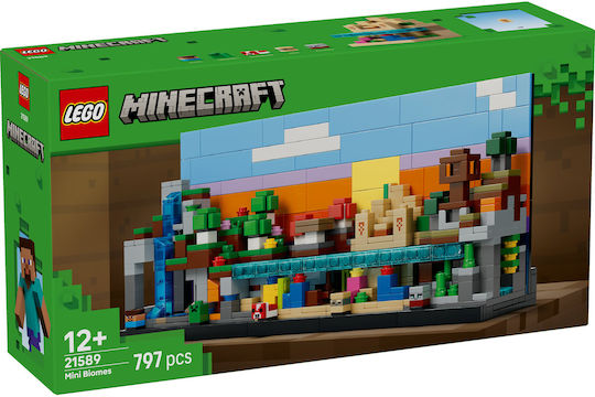 LEGO Minecraft Mini Biomes for Ages 12+ 797 Pieces
