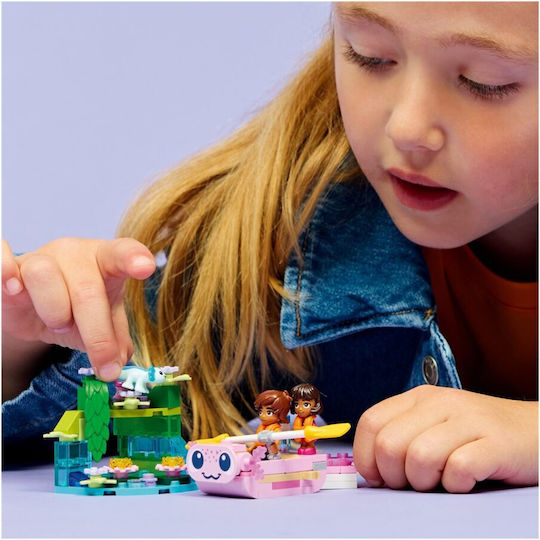 LEGO Friends Axolotl Приключенска Лодка за 5+ Години 95 Бройки