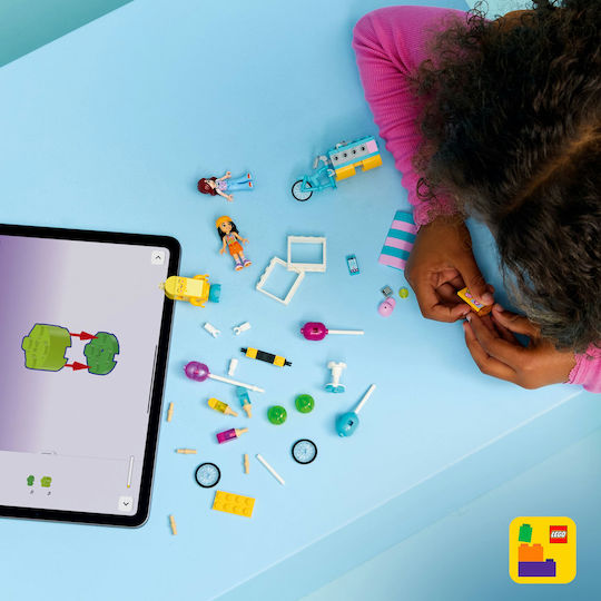 LEGO Friends Eiscreme & Ballonstand für 6+ Jahre 107 Stück