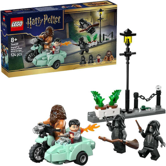 LEGO Harry Potter Hagrid™ & Harry's Privet Drive Escape for 8+ Years 124 Pieces