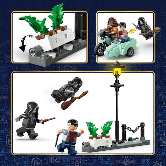 LEGO Harry Potter Hagrid™ & Harry's Privet Drive Escape for 8+ Years 124 Pieces