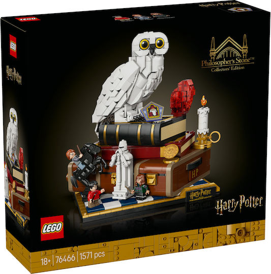 LEGO Harry Potter Sorcerer's Stone Collectors' Edition for 18+ Years 1571 Pieces