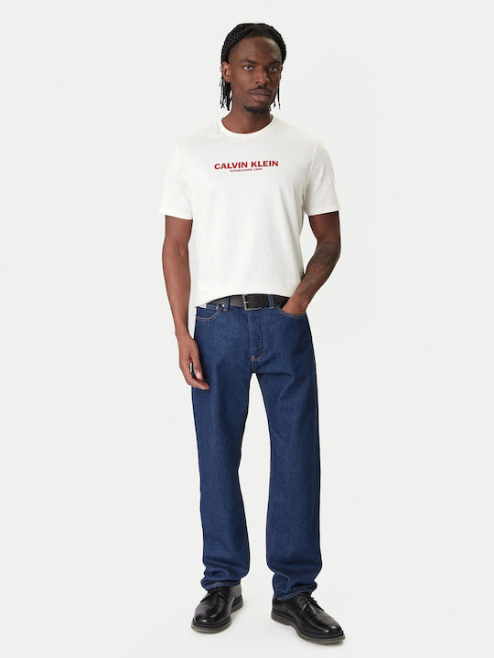 T-shirt White Greige