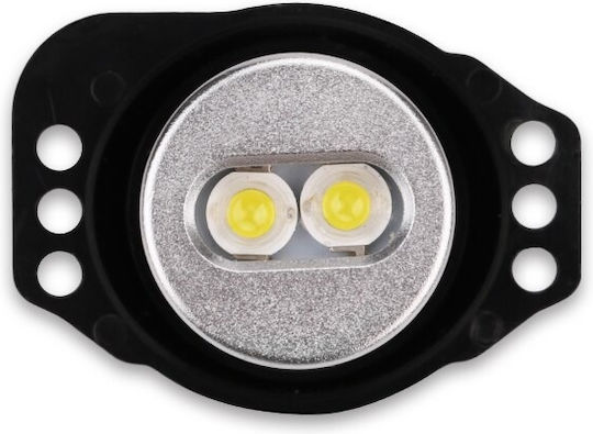 Set LED BMW E90 / E91 / M3 12V 6W με Κίτρινο Φωτισμό 2τμχ