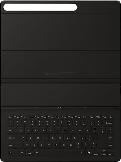 Samsung Flip Cover with Keyboard Blacη (Galaxy Tab S10 FE+) EF-DX620BBGGDE