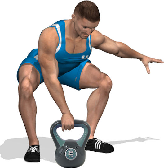 Umbro Kettlebell από Μαντέμι 2kg Γκρι
