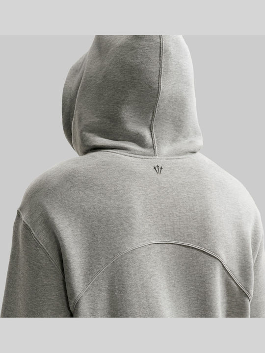 Hoodie Φούτερ με Κουκούλα Γκρι