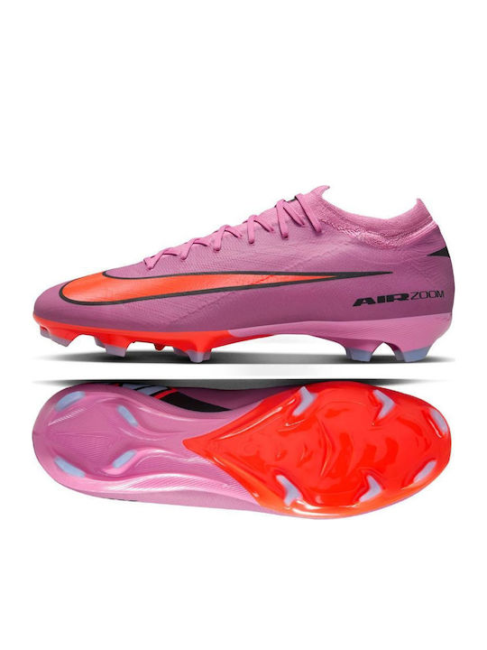 Nike Mercurial Vapor 16 Pro Ποδοσφαιρικά Παπούτσια με Τάπες FG Ροζ
