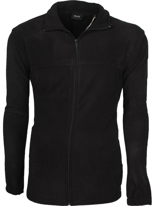 Herren Fleecejacke Schwarz