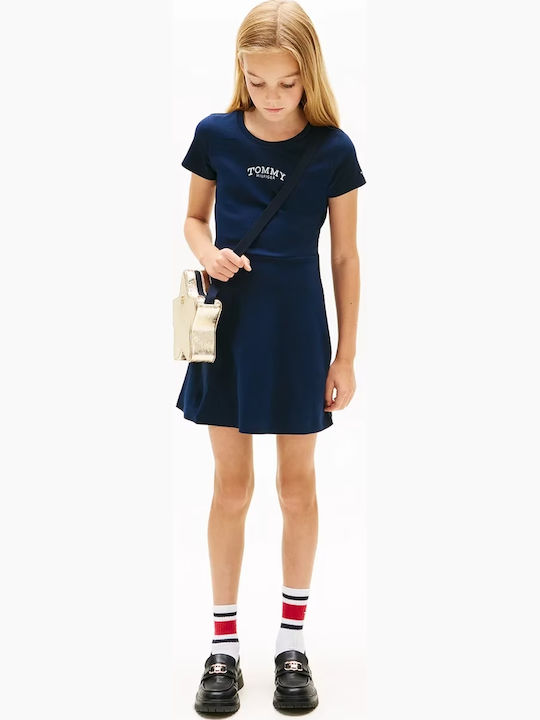Essential Children's Dress Dark Night Navy
