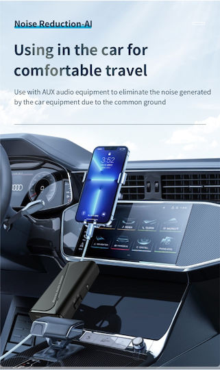 Adaptor Audio Bluetooth 2 În 1 M29 Versiunea 5.4 Izolator de Zgomot Anti-interferență Sunet Clar Compatibil Jack de 3,5 mm Sistem Audio Auto Stereo de Acasă Portabil Cablu Type-c Inclus