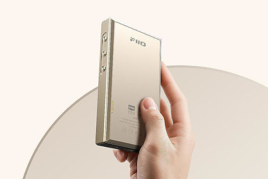 FiiO M21 High-Resolution Portable Lossless Music Player | Hi-Fi Audio Player Titanium Gold