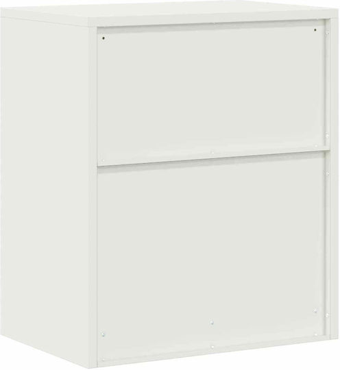 Шкаф Офис Бял 60x40x70см