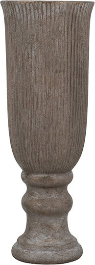 Artekko Βάζο Πήλινο Candia Καφέ Φ15.5xΥ41.5cm Artekko Βάζο Πήλινο Candia Καφέ Φ15.5xΥ41.5cm