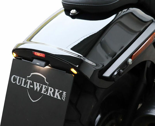 Cultwerk Motorrad-Kennzeichenhalterung