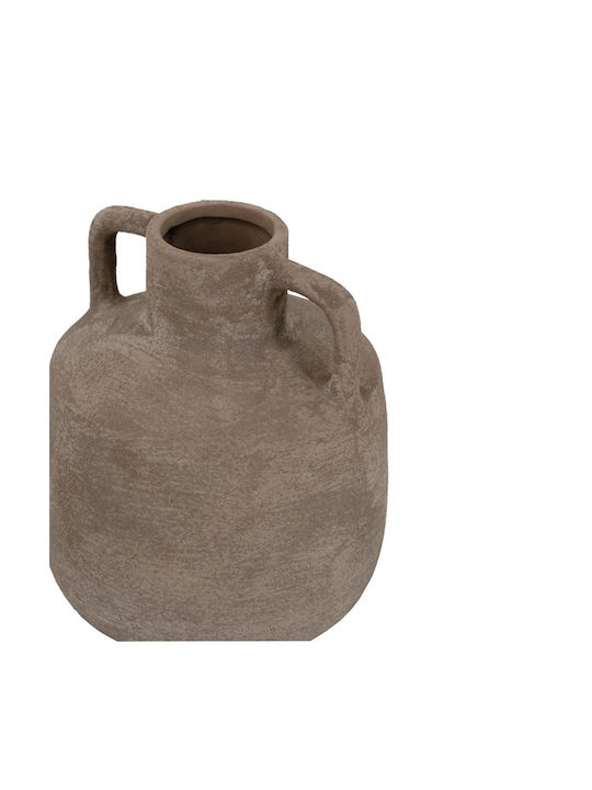 Artekko Διακοσμητικό Βάζο Keramik Candia Gray 15.5x15.5x17.5cm 1Stück