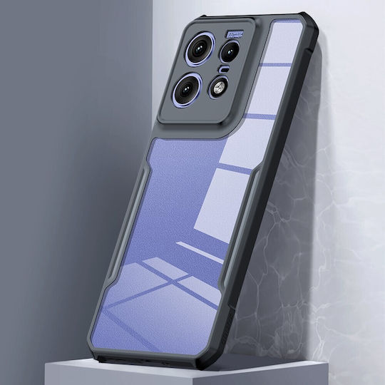 Xundd Umschlag Rückseite Kunststoff Transparent (Motorola Edge 50 Pro)