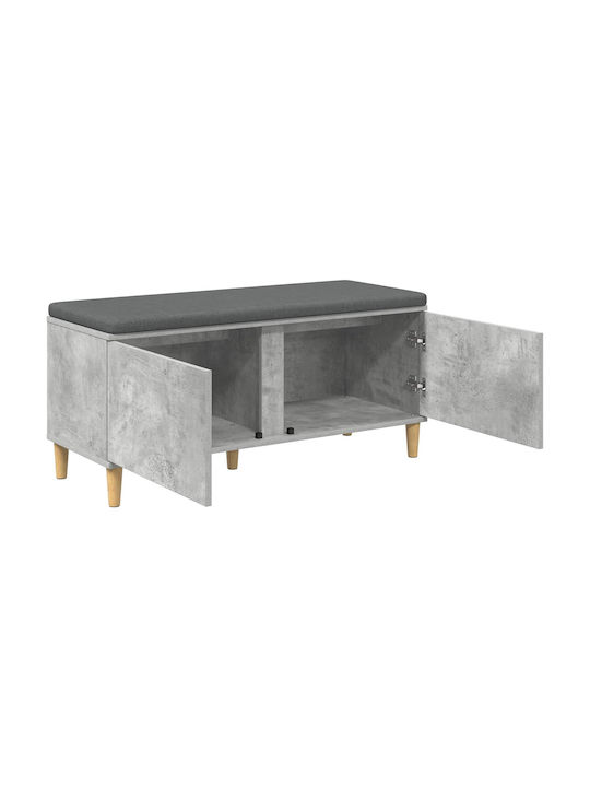 Мебел За Антре с Пейка Сив 60x38x46см
