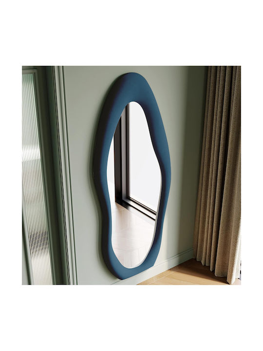 Shally Dogan Wall Mirror Full Length with Blue Frame 160x60cm 1pcs