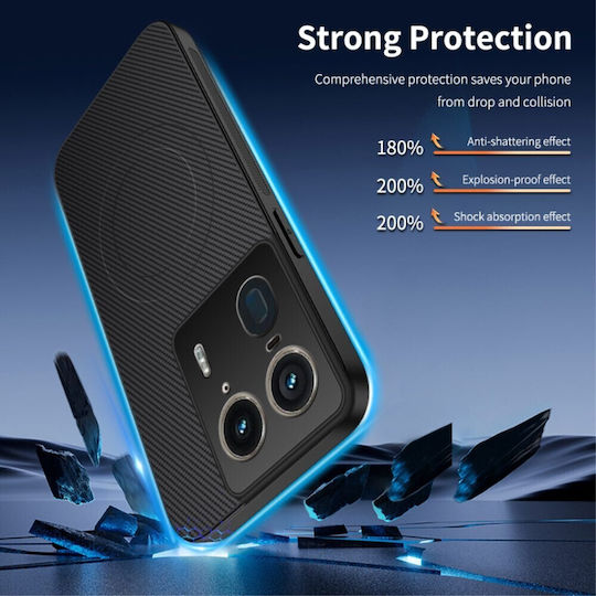 Wanlonfeng Back Cover Plastic Black (Motorola Edge 50 Ultra)