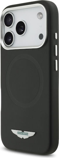 Aston Martin Racing Back Cover Σιλικόνης Μαύρο (iPhone 17 Pro)