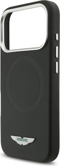 Aston Martin Racing Back Cover Σιλικόνης Μαύρο (iPhone 17 Pro)