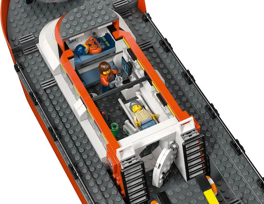LEGO City Coast Guard Rescue Boat & Helicopter Pentru 7+ Ani 742