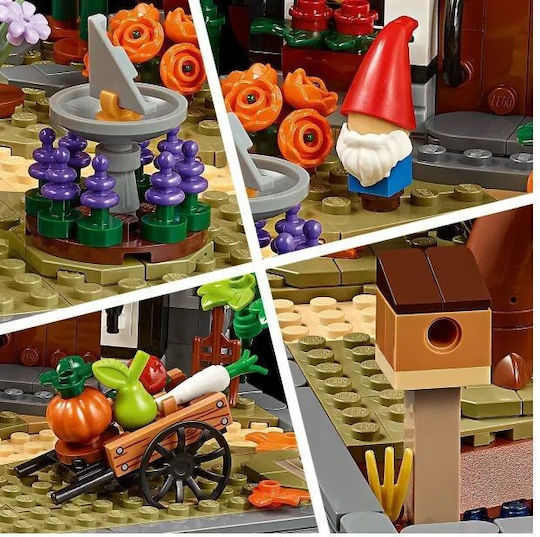 LEGO Icons Есенна Къща Градина за 18+ Години 1102 Бройки