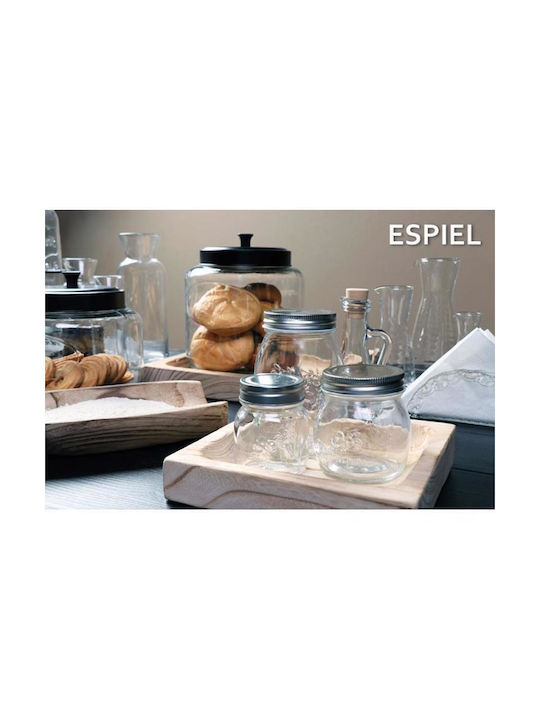Espiel Κανάτα Σερβιρίσματος Γυάλινη 3τμχ