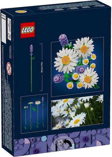 LEGO Botanical Collection Daisies for 9+ Years 133 Pieces