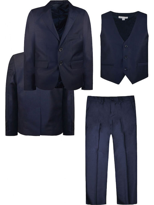 Kids' Suit Winter 3pcs Navy Blue