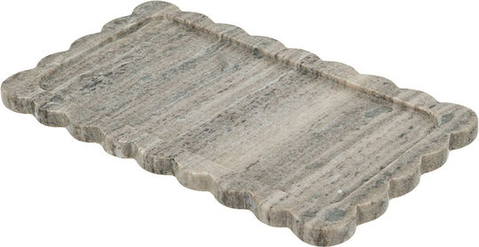 Artekko Marble Rectangular Decorative Tray 35.5x20x1.8cm