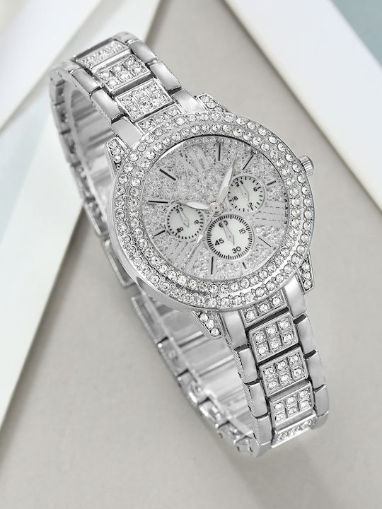 Luxury Quartz Watch & Watch Set Necklace Bracelet Earrings Ring