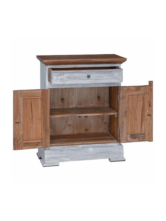 Cabinet Storage Solid Wood L63xW30xH79cm