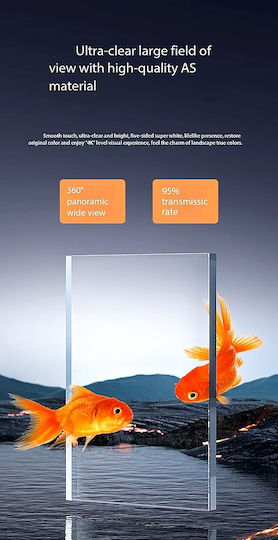 Aquarium Fish Tank Capacity 16.5lt Includes Filter 37.5x21cm