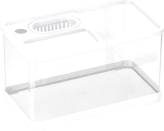 Fisch-Aquarium mit Kapazität von 16.5Es mit 37.5x21x21cm