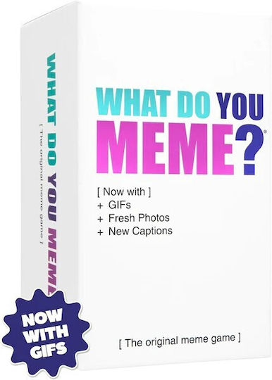 Настолна игра What Do You Meme? (GIF Edition ) за 3+ играчи 18+ години (EN) AS