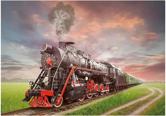 Soviet Train Puzzle 2D 2000pcs