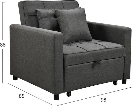 Πολυθρόνα Κρεβάτι Mero 98x85x88cm Πολυθρόνα Κρεβάτι Mero 98x85x88cm