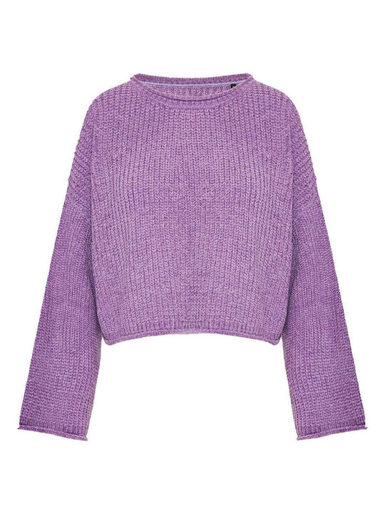 Women's Long Sleeve Sweater Orchid Mist