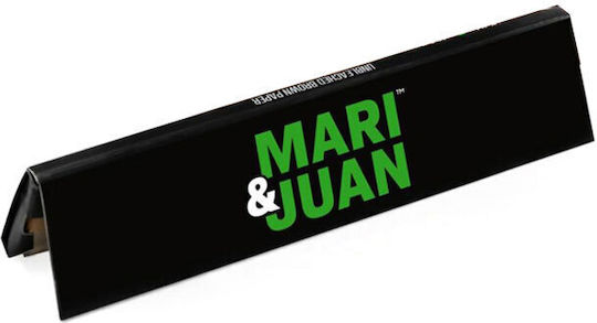 Mari & Juan Χαρτάκια Στριφτού Τσιγάρου Slim King Size με Τζιβάνες 32 φύλλα 12τμχ