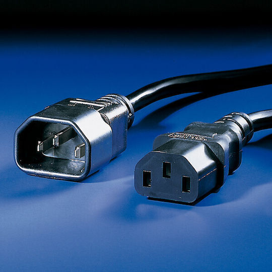 Roline - Cable 1m Μαύρο 19.08.1510
