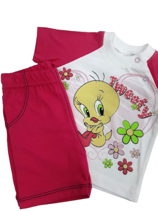Beboulino Kids' Pajamas Summer Red