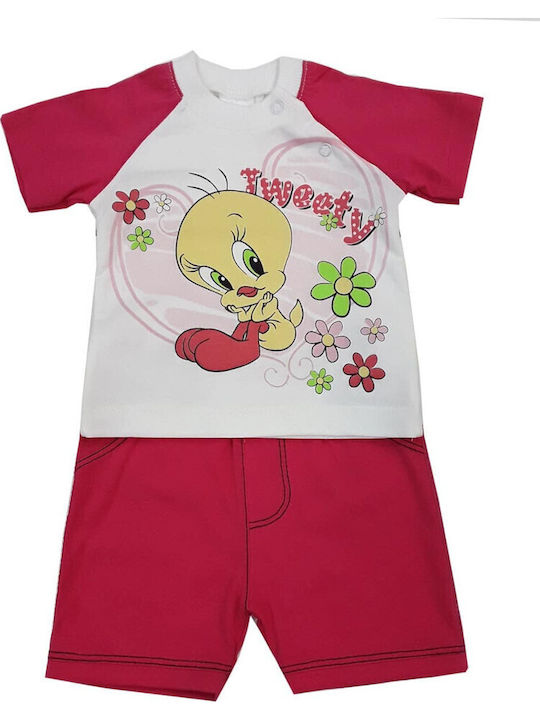 Beboulino Kids' Pajamas Summer Red