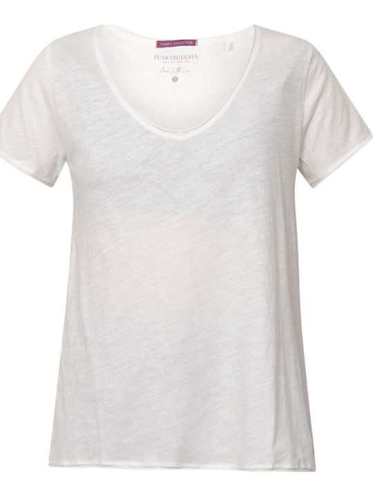 Bluza Damă Bumbac Alb