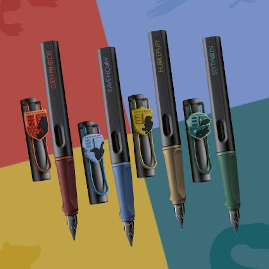 Lamy Safari Подредба Писалка Писалки Extra Fine Прозрачна с Червено Мастило