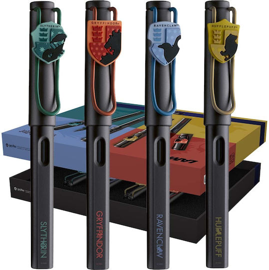Lamy Safari Подредба Писалка Писалки Fine Прозрачна с Червено Мастило