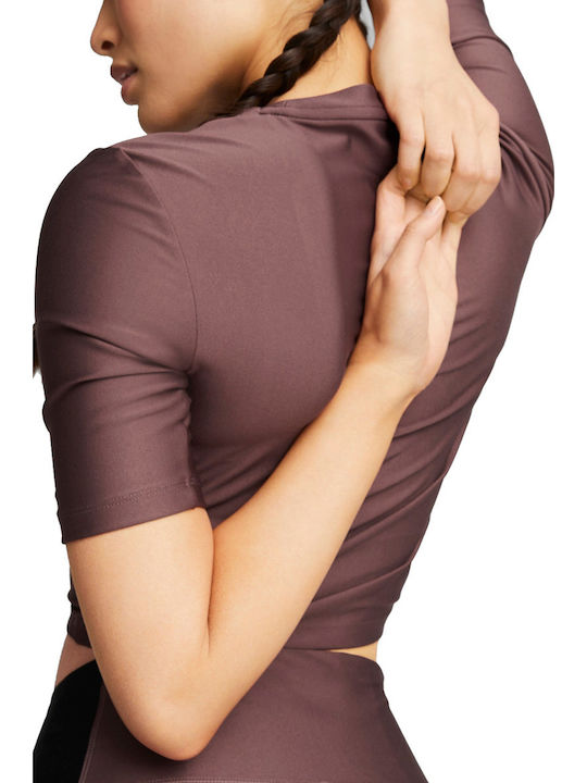 PUMA Safari Glam Purple Blouse