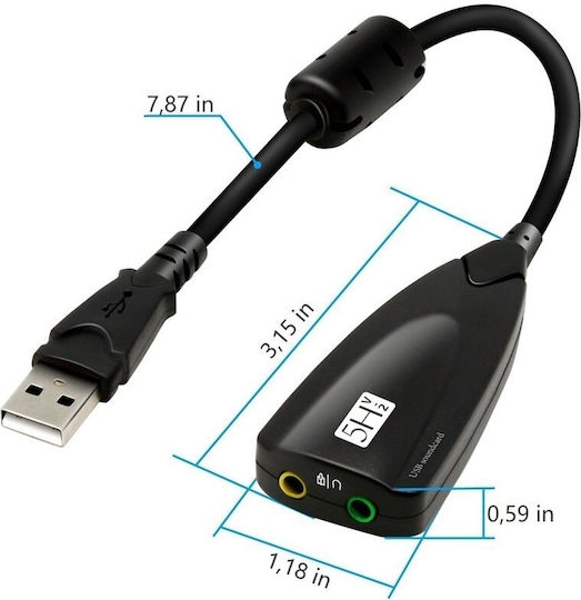 Externă USB Carte de sunet 2.0