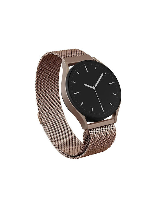 Burga Tragbare Bänder Metall Mesh Universell 22 Mm Roségold Burga Tragbare Bänder Metall Mesh Universell 22 Mm Roségold